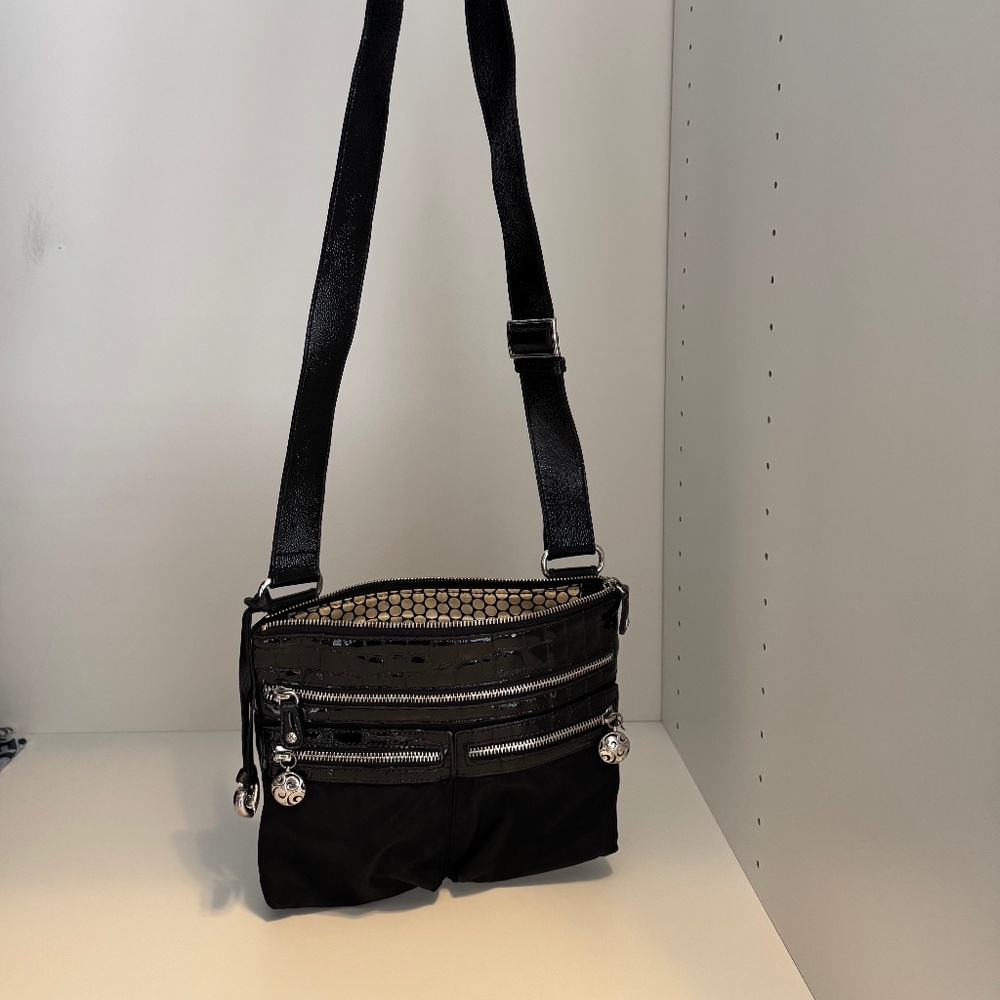Brighton cross body bag - black